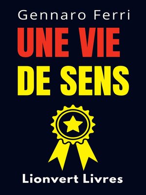 cover image of Une Vie De Sens